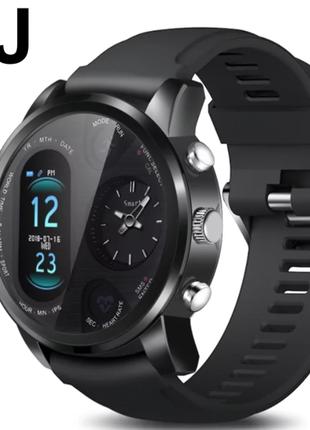 Мужские умные смарт часы Smart Watch Hybrid FR31-B / Фитнес бр...