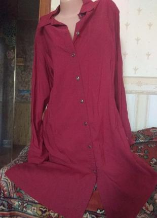 Xlnt (kappahl) актуальное платье рубашка стреч коттон