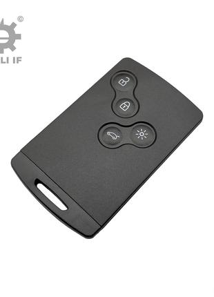 Корпус карты ключа Megane 3 Renault 4 кнопки тип 2 PCF7952