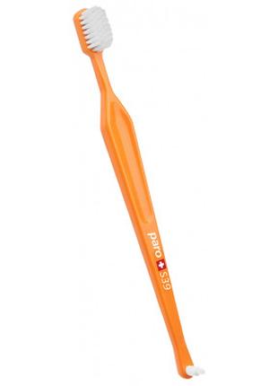 Зубная щетка Paro Swiss S39 мягкая оранжевая (7610458097150-or...
