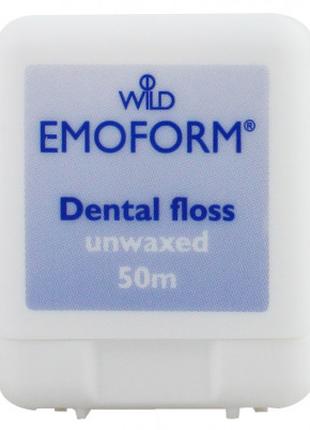 Зубная нить Dr. Wild Emoform не вощенная тонкая 50 м (76118411...
