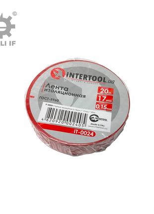 Изолента цветная Inter Tool IT 0024