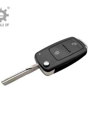 Ключ Golf 4 Volkswagen 2 кнопки 5K0837202AD