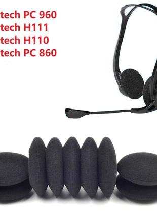 Амбушури для навушників Logitech PC 960 USB Logitech H111 H570...
