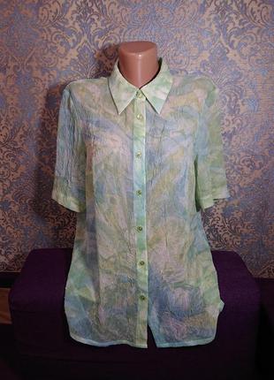 Женская летняя блуза блузка блузочка размер 46/48/50