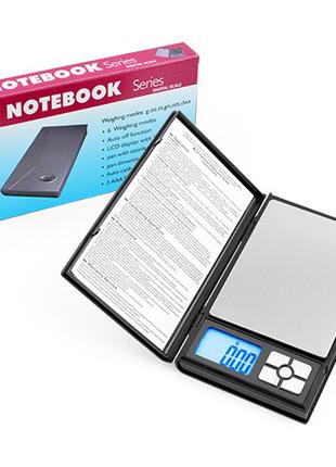 Ювелірні ваги Notebook 1108-5 0,01 - 500г супер точні, Gp, гар...
