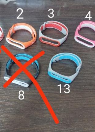 Сменные ремешки для Smart Band M3/M4, Xiaomi mi band 3/4 Sport...