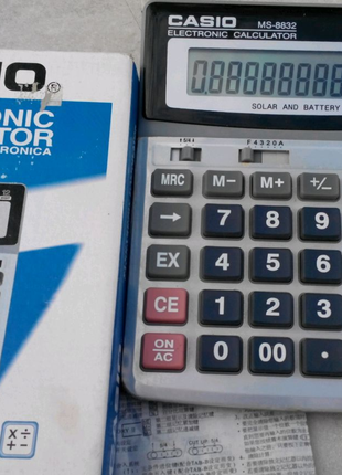 Калькулятор настольный бухгалтерский Casio MS 8832 , 12 разрядный