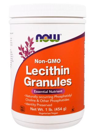 Витамин Now Foods Гранулы Лецитина, 1 фунт (454 гр) (NOW-02260)