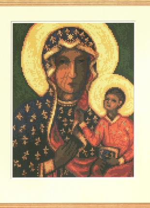 Набор для вышивки крестиком Образ Ченстоховская икона Божией М...