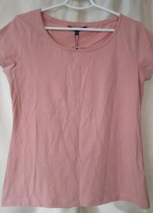 🌸рожева футболочка 🌸top secret🌸 pink р.38 євро m/l 🤗м'яка 🍑🤗нова🧶