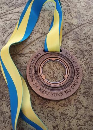 Медаль the marathon in new york no one wants to run