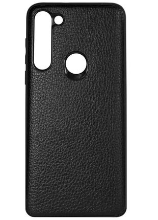 Чохол для Motorola G8 Power Leather PC чорний