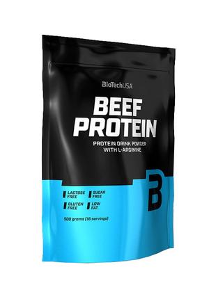 Протеин BioTech Beef Protein, 500 грамм Клубника