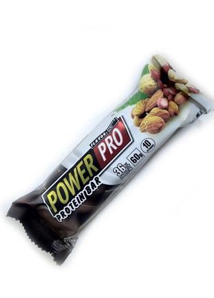Батончик Power Pro 36% Протеиновый батончик Protein Bar c орех...