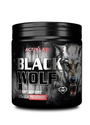 Предтренировочный комплекс Activlab Black Wolf, 300 грамм Муль...