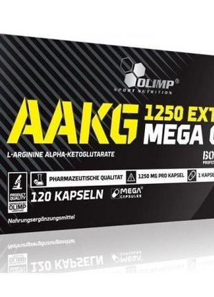 Аминокислота Olimp AAKG 1250 Extreme Mega Caps, 120 капсул