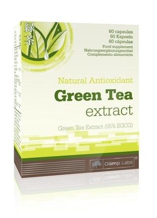 Натуральная добавка Olimp Green Tea, 60 капсул