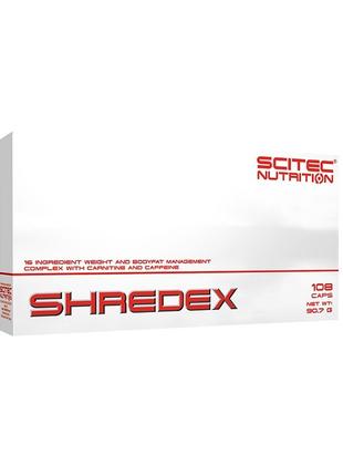 Жиросжигатель Scitec Shredex, 108 капсул