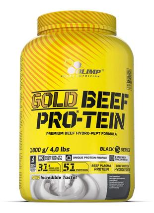 Протеин Olimp Gold Beef Pro-Tein, 1.8 кг Клубника