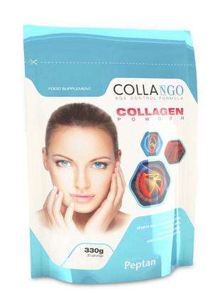 Для суставов и связок Collango Collagen Powder, 330 грамм Малина