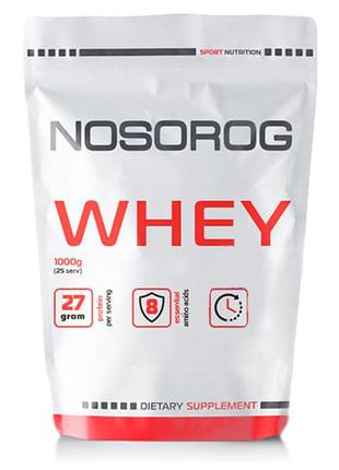 Протеїн Nosorog Whey, 1 кг Дика вишня