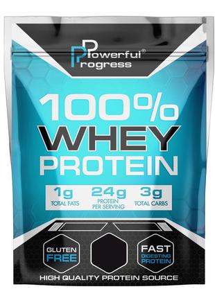 Протеин Powerful Progress 100% Whey Protein, 2 кг Лесные ягоды