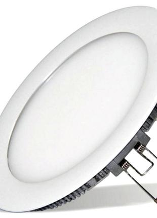 Светодиодная Led панель Lemanso 6W 300LM 4500K LM1024 круглая