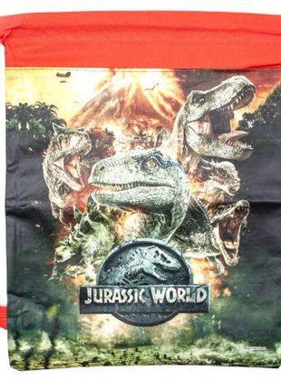 ` Сумка для сменной обуви "Jurassic World",Детский рюкзак для ...
