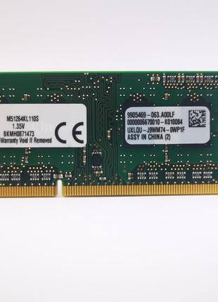 Оперативная память для ноутбука SODIMM Kingston DDR3L 4Gb 1600...