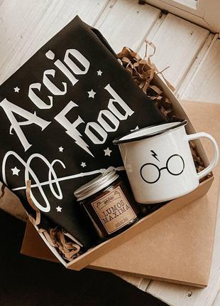 Подарочный набор "Accio Food" Гарри Поттер: фартук, чашка, све...