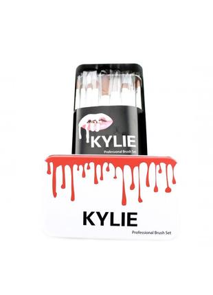 Кисточки для макияжа KYLIE Make Up Brush Set (Белый) ART:4022 ...