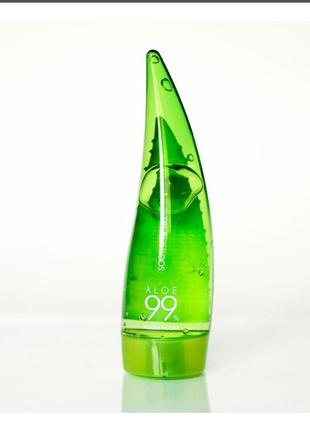 Успокаивающий и увлажняющий гель алоэ 99% holika holika aloe 9...