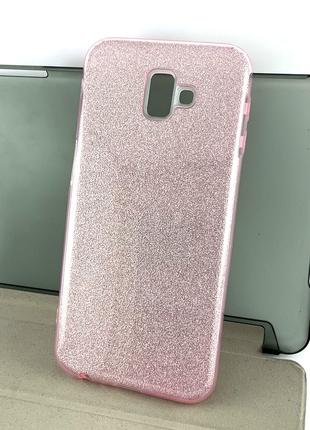 Чехол для Samsung j6 Plus 2018, j610 накладка бампер Glitter с...