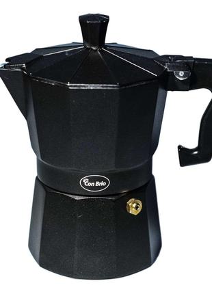 Гейзерная кофеварка Con Brio 150мл СВ6403