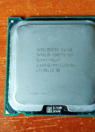 процессор Intel Core2Duo E6750
