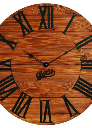 Настенные Часы Деревянные Glozis Kansas Rust A-051 60х60
