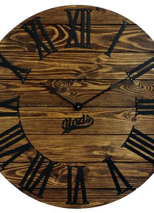 Настенные Часы Деревянные Glozis Kansas Mokko A-050 60х60