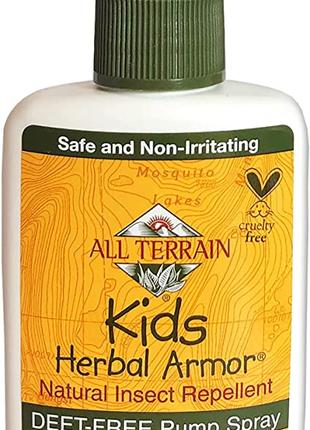 All Terrain, Kids Herbal Armor, натуральный спрей от насекомых