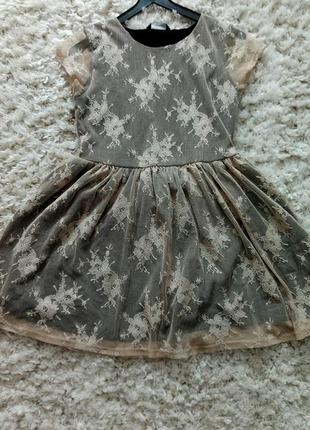 Шикарное платье сетка от george