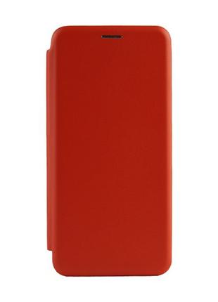 Чохол книжка Xiaomi Redmi Note 9 Pro / S - з підставкою, червоний