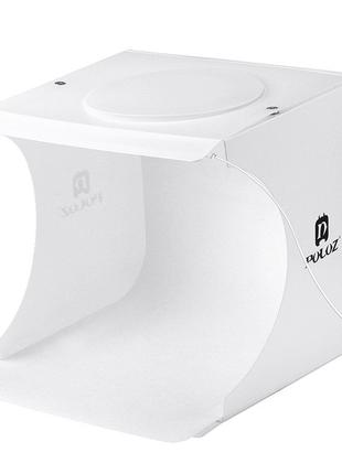 Лайткуб мини (фотобокс) Puluz PU5022 24x23x22см + 2 LED