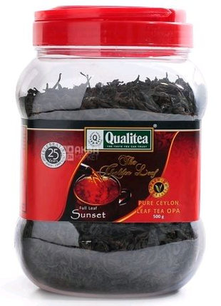 Чай "Qualitea" Чорний OPA 500 Г пл/банка.