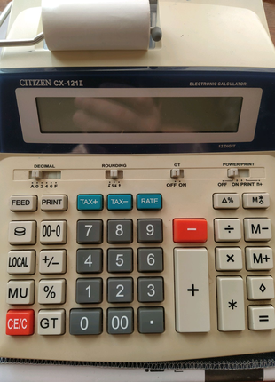 Калькулятор Citizen CX-121 ІІ