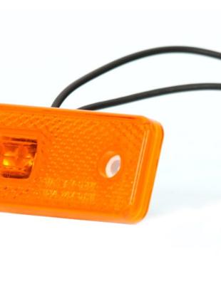 Фонарь габаритный п/пр боковой/желтый LED без кронштейна