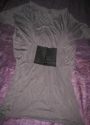 Блуза-туника, платье, Vero moda jeans, original denim, р. XS (40)