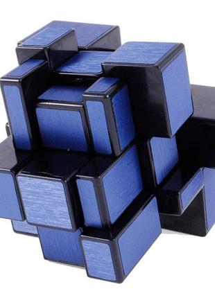Зеркальный кубик рубика голубой Smart Cube Mirror Blue