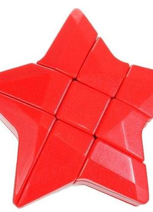 Головоломка Рубика Звезда Красная Red Star Cube YJ