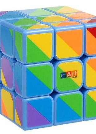 Радужный кубик рубика голубой Smart Cube Rainbow blue