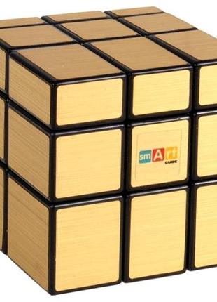 Зеркальный кубик рубика 3х3 Smart Cube Mirror Gold